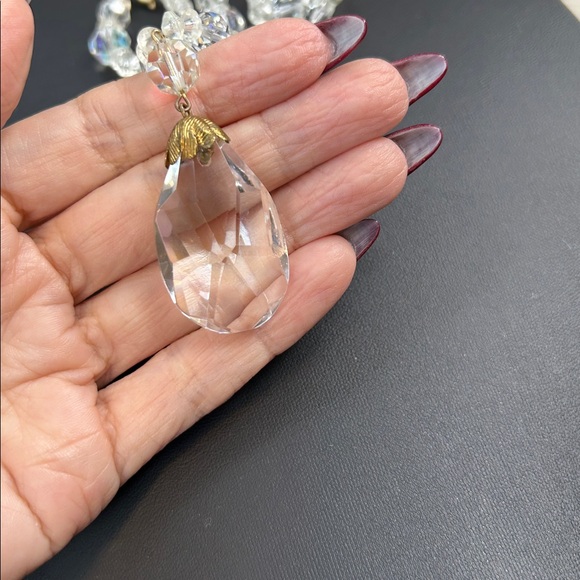 Elegant Crystal AB Beaded Necklace - Picture 4 of 5